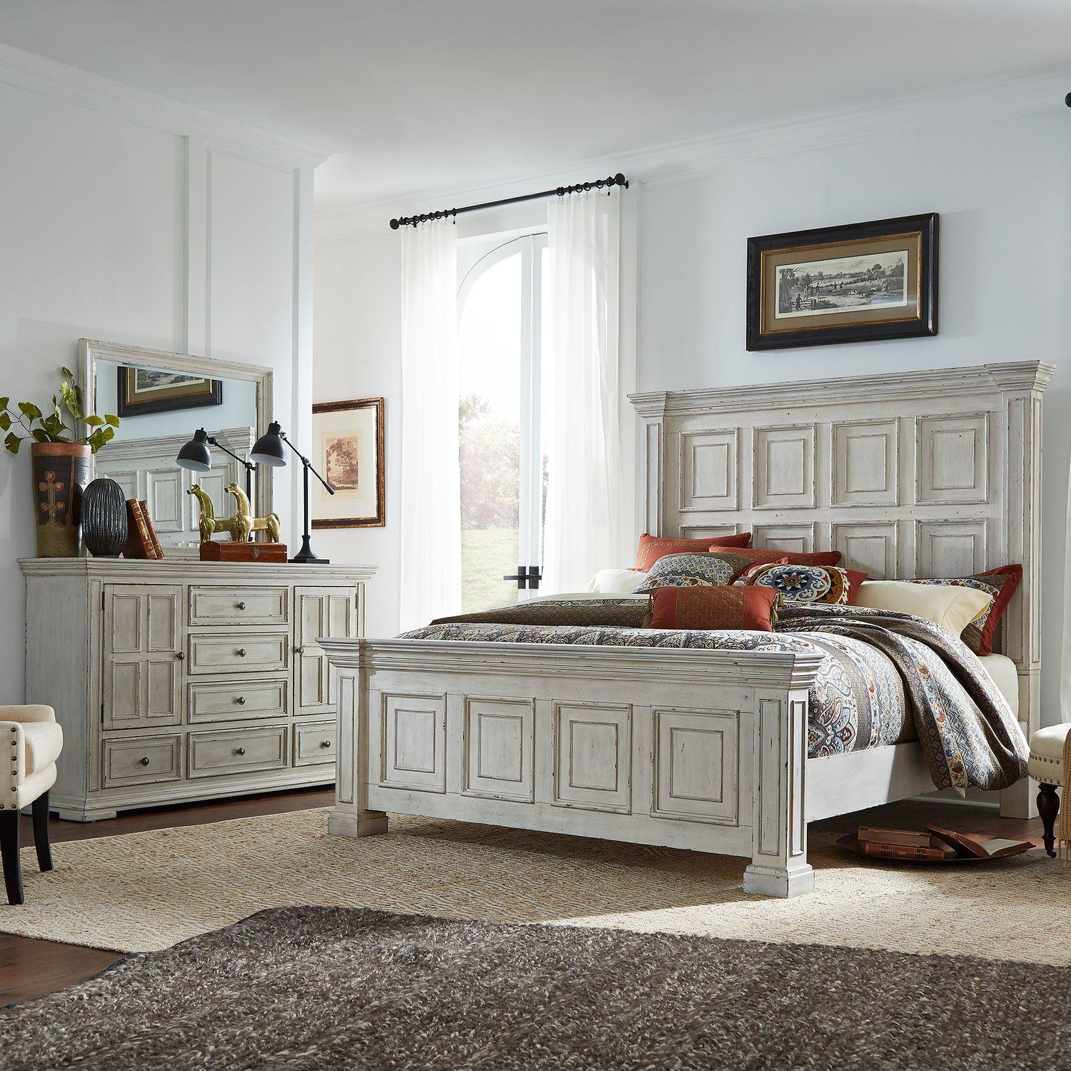 Size_King --  Big Valley 361W-BR-KPB King Panel Bed IMAGE 3