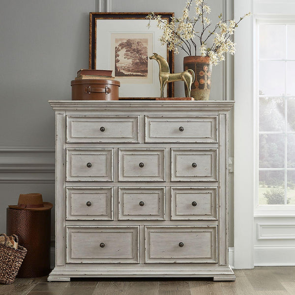 Liberty Furniture Industries Inc. Big Valley 361W-BR32 10-Drawer Chesser