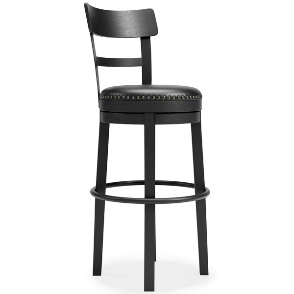Signature Design by Ashley Valebeck D546-630 Tall Upholstered Swivel Barstool