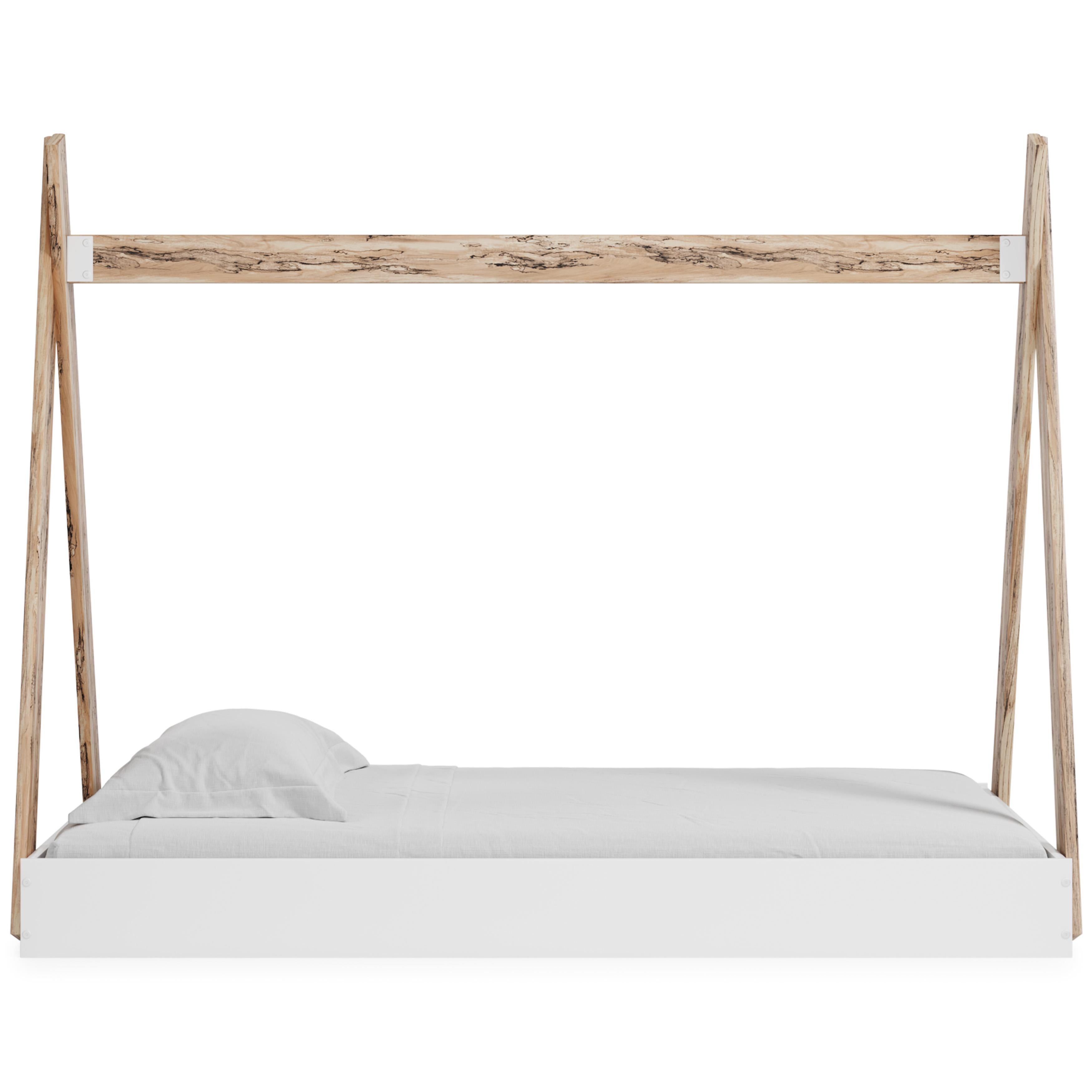  Signature Design by Ashley Piperton EB1221-121 Twin Tent Complete Bed in Box IMAGE 3