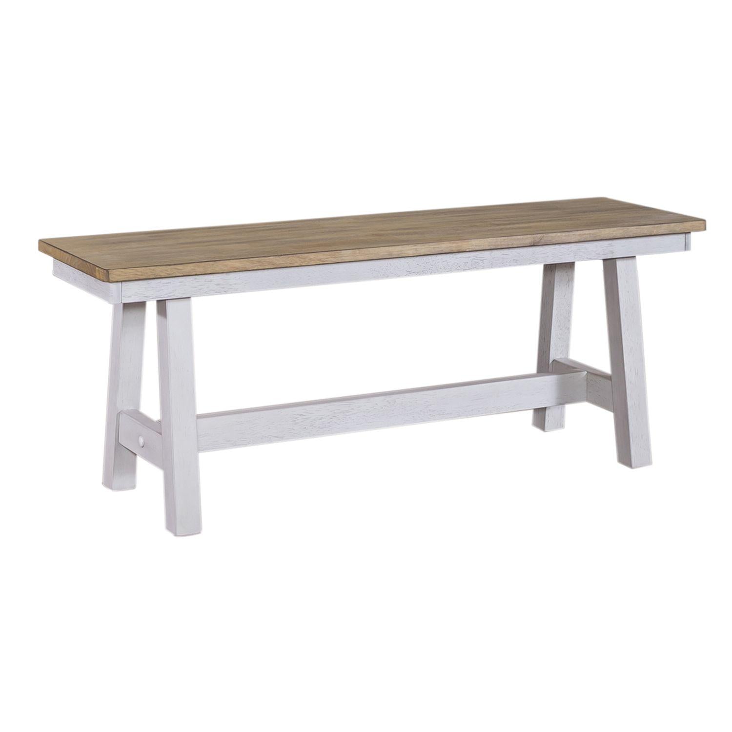  Liberty Furniture Industries Inc. Lindsey Farm 62WH-C9000B Backless Bench IMAGE 2