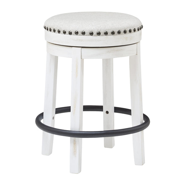 Signature Design by Ashley Valebeck D546-324 Upholstered Swivel Stool