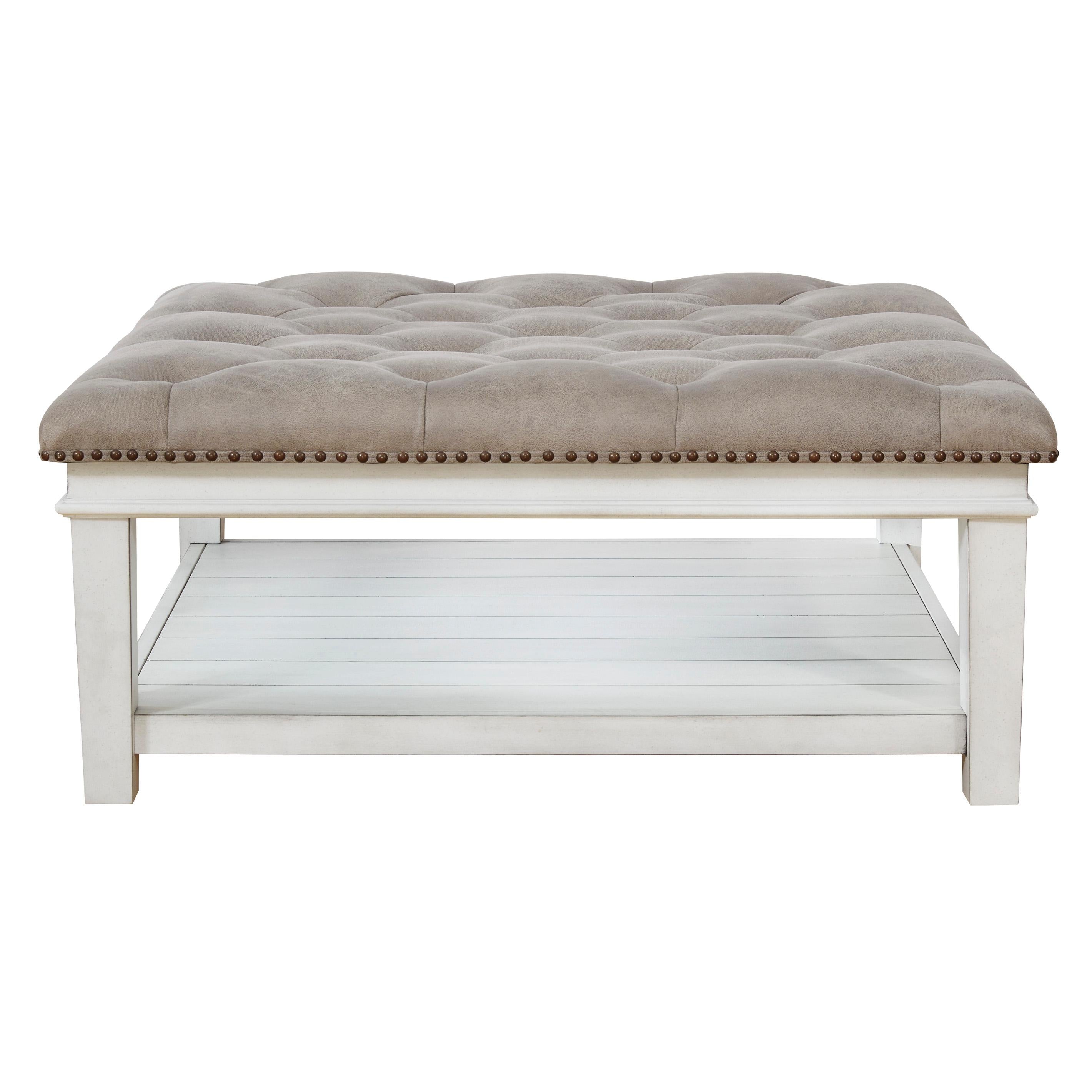  Signature Design by Ashley Kanwyn T937-21 Upholstered Ottoman Cocktail Table IMAGE 3