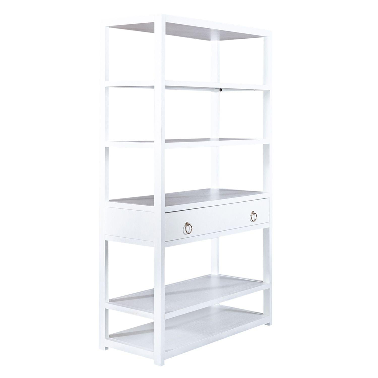  Liberty Furniture Industries Inc. Midnight 2030WH-AB3970 Accent Bookcase IMAGE 2