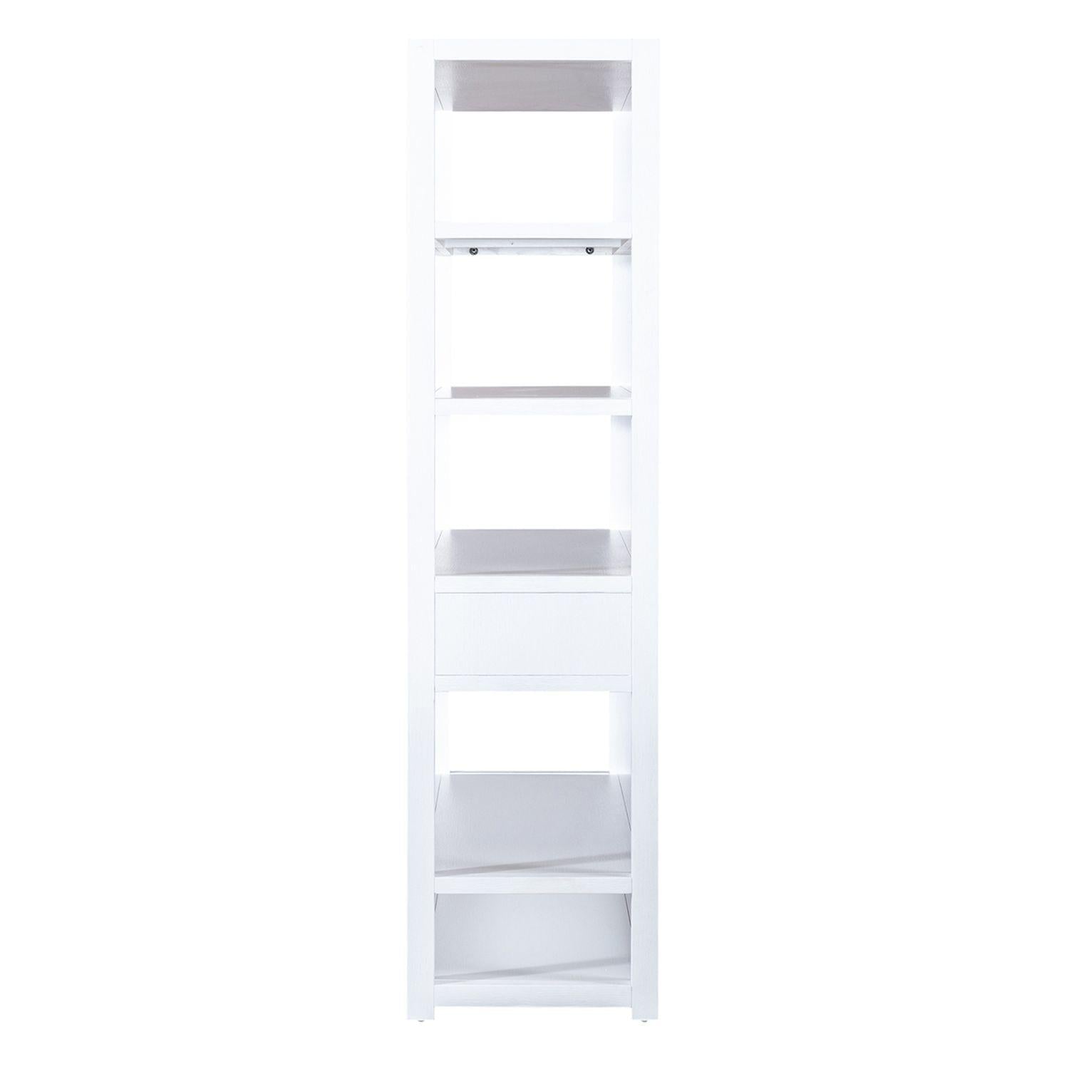  Liberty Furniture Industries Inc. Midnight 2030WH-AB3970 Accent Bookcase IMAGE 4