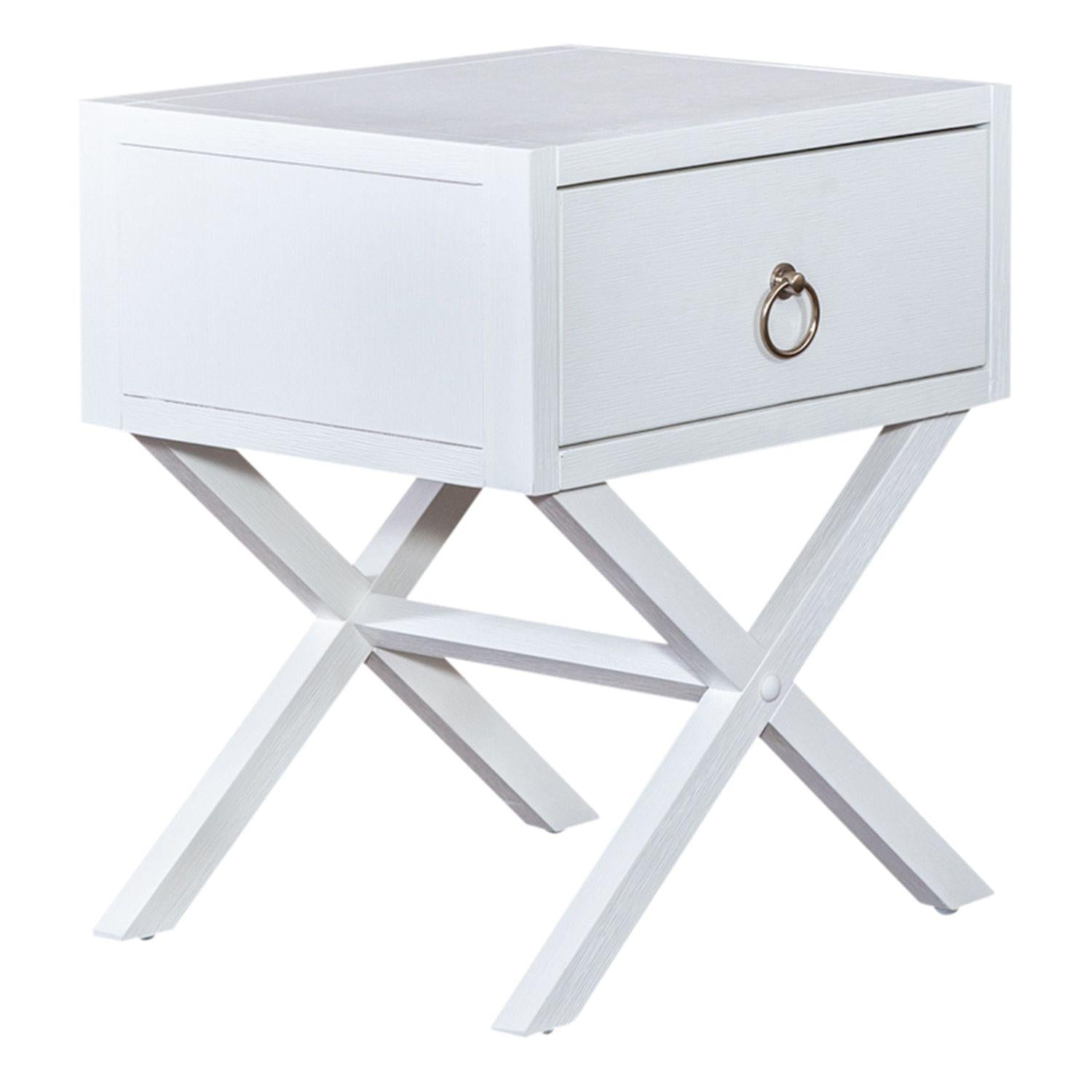 Liberty Furniture Industries Inc. East End 2030WH-AT1922 1 Drawer Accent Table IMAGE 2