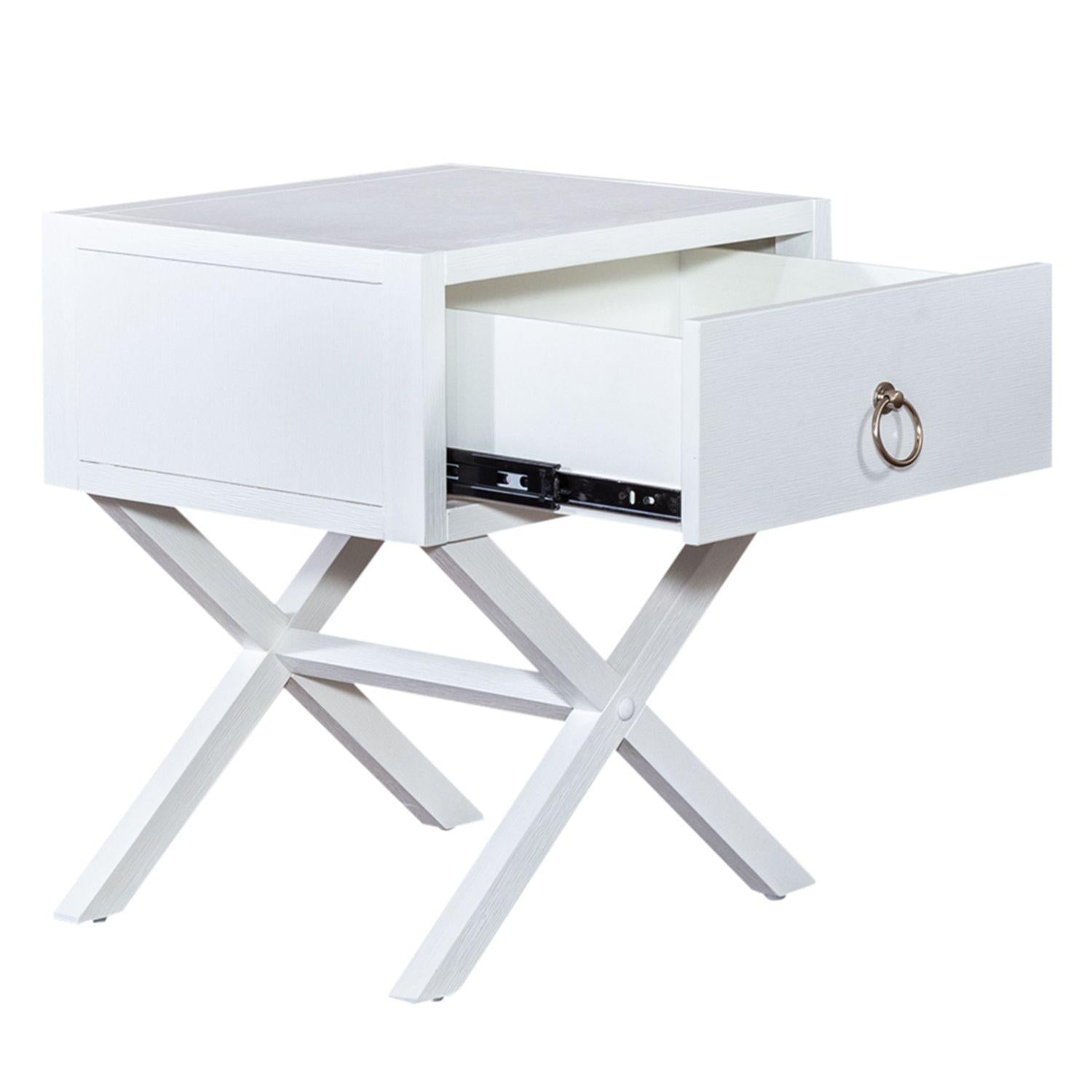  Liberty Furniture Industries Inc. East End 2030WH-AT1922 1 Drawer Accent Table IMAGE 6