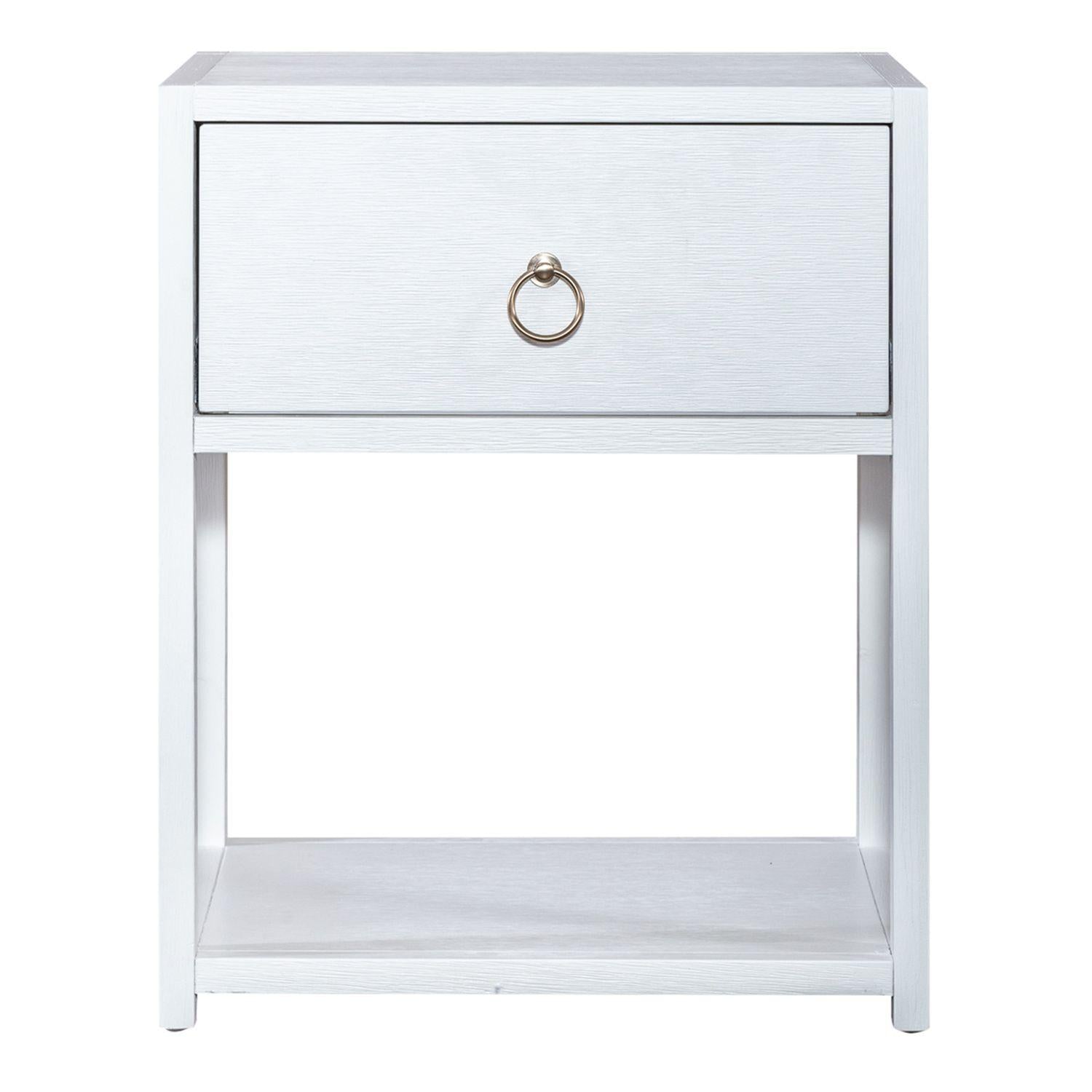  Liberty Furniture Industries Inc. East End 2030WH-AT2126 1 Shelf Accent Table IMAGE 1