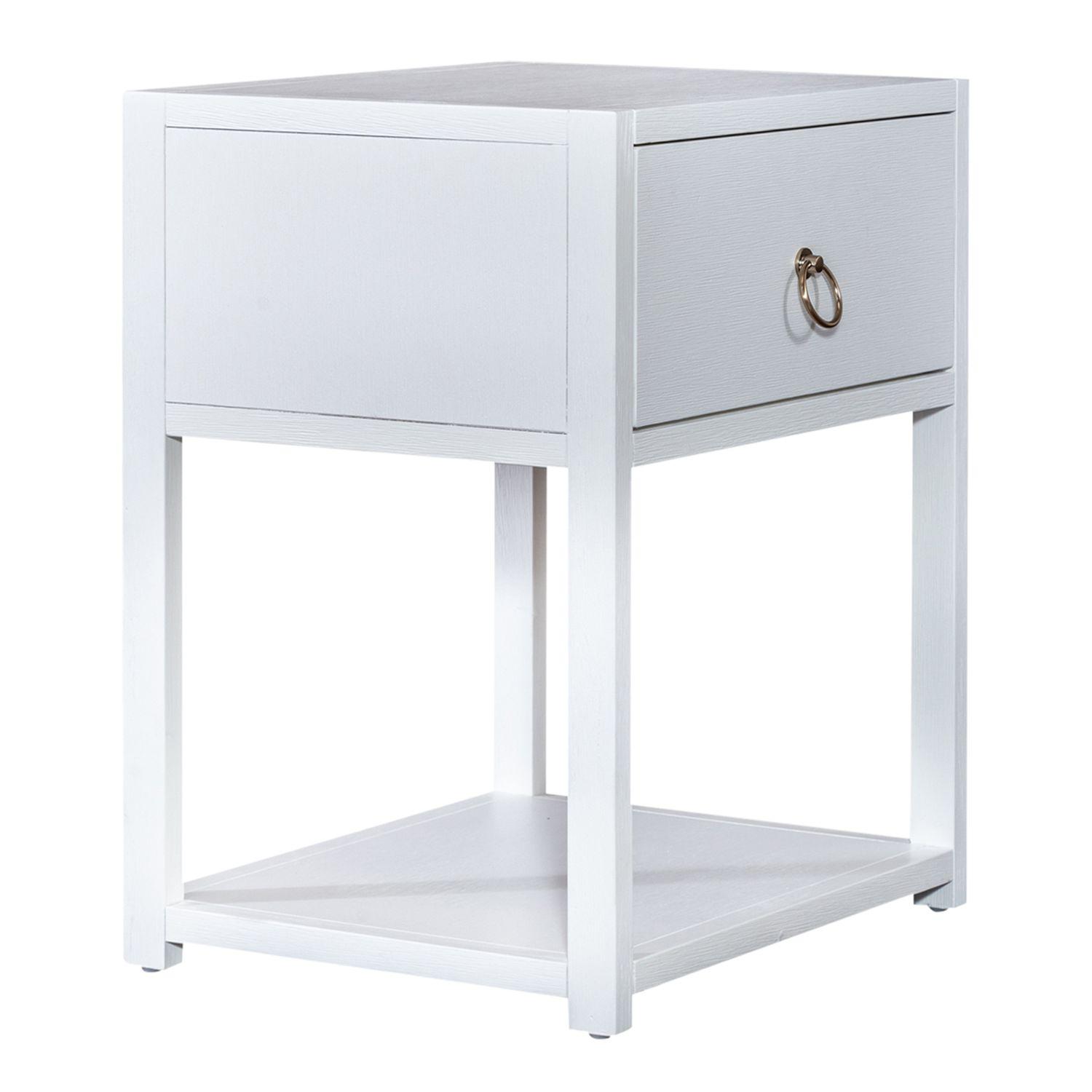  Liberty Furniture Industries Inc. East End 2030WH-AT2126 1 Shelf Accent Table IMAGE 2