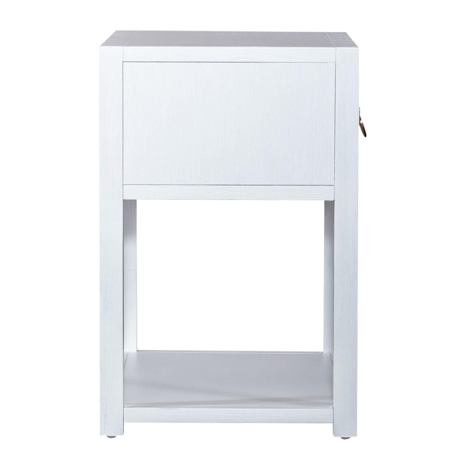  Liberty Furniture Industries Inc. East End 2030WH-AT2126 1 Shelf Accent Table IMAGE 3