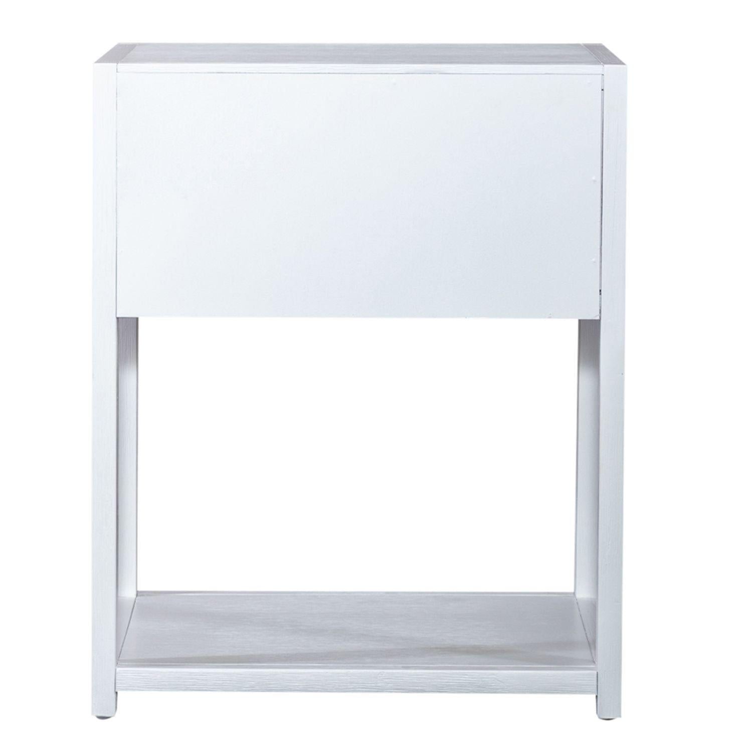  Liberty Furniture Industries Inc. East End 2030WH-AT2126 1 Shelf Accent Table IMAGE 4