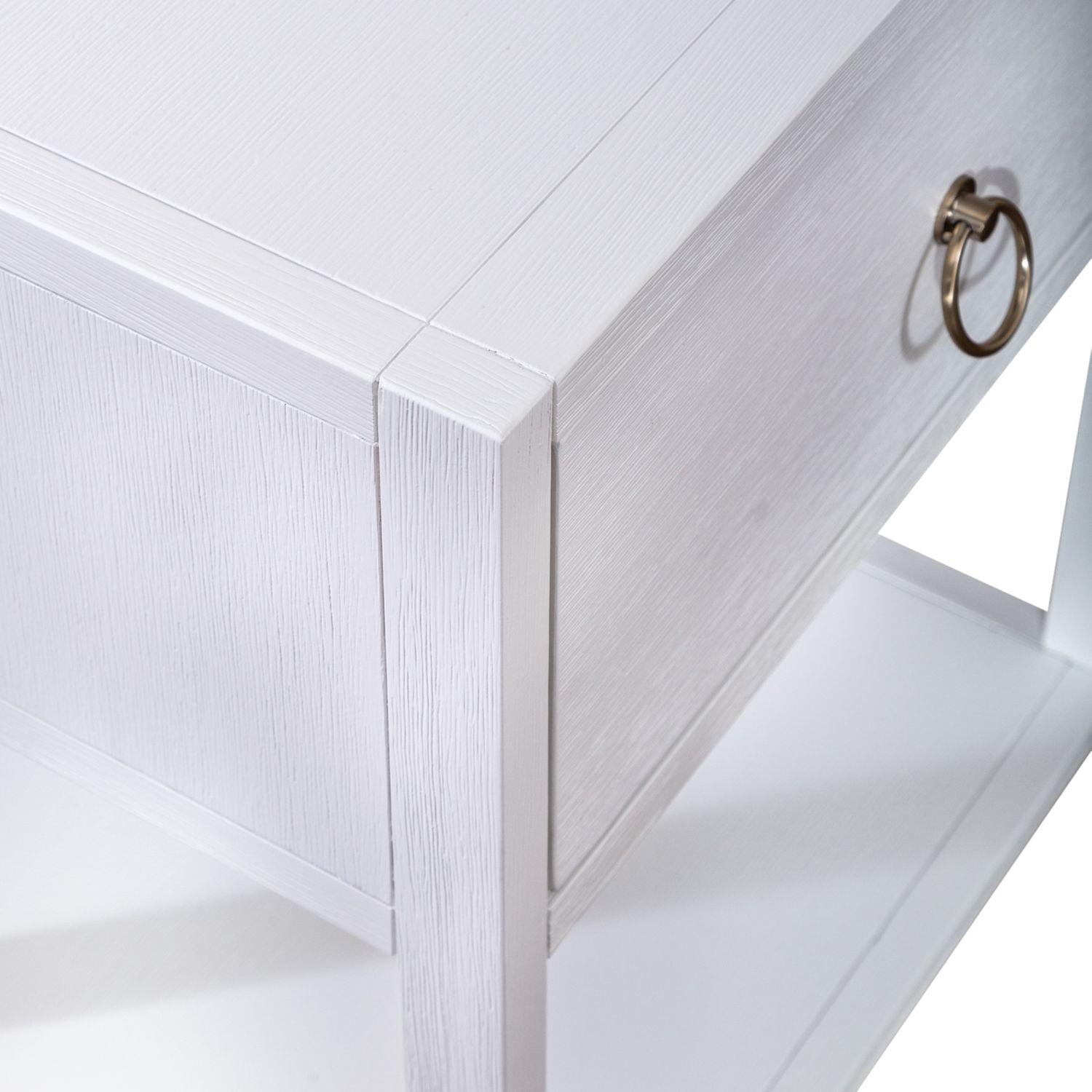  Liberty Furniture Industries Inc. East End 2030WH-AT2126 1 Shelf Accent Table IMAGE 7