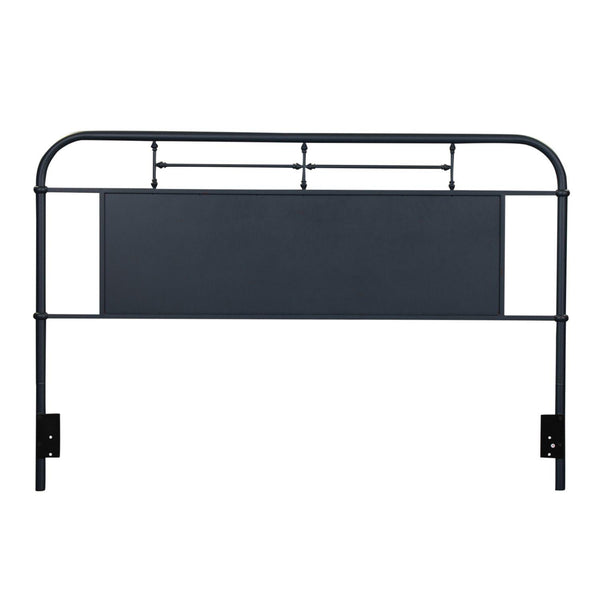 Liberty Furniture Industries Inc. Vintage 179-BR15H-N King Metal Headboard - Navy