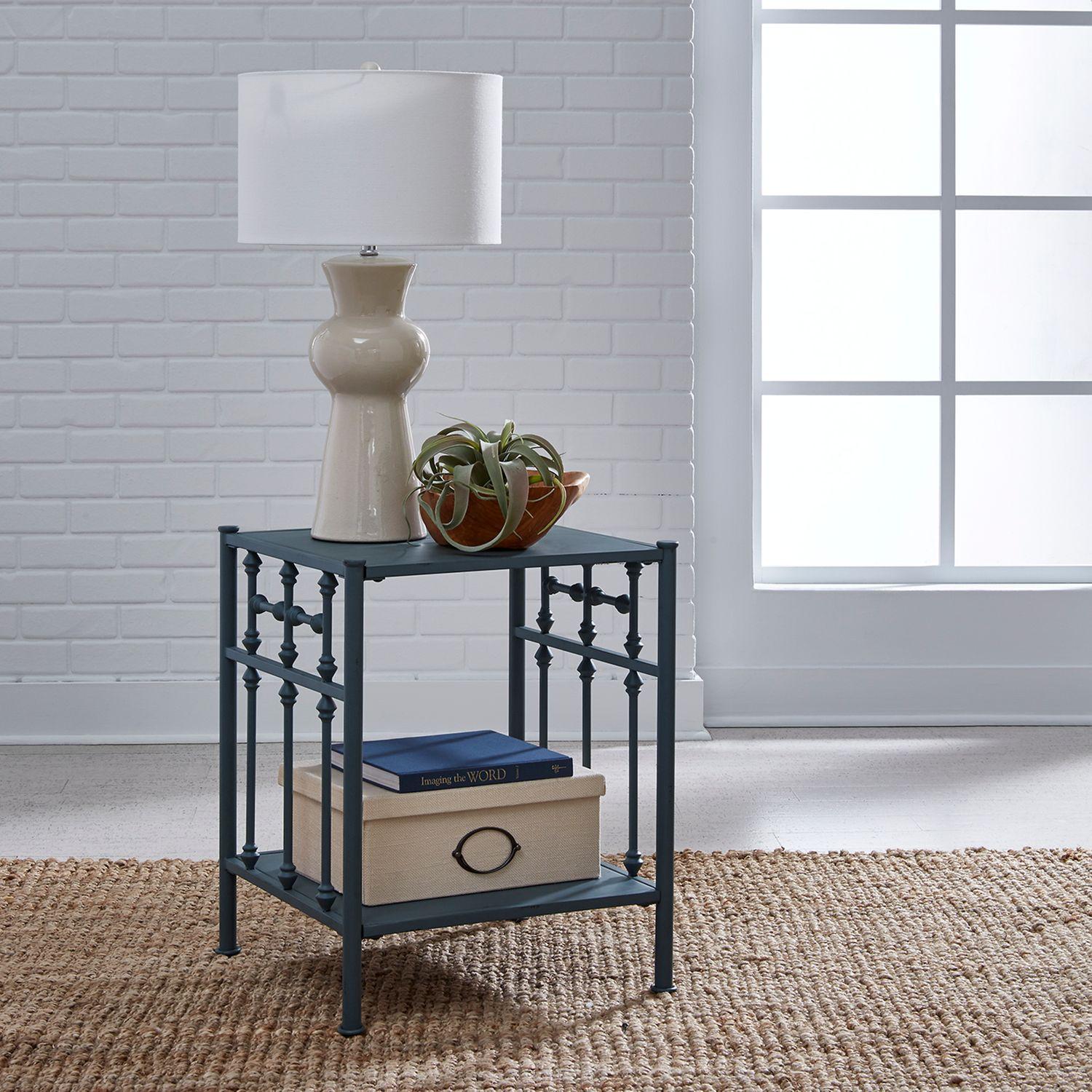  Liberty Furniture Industries Inc. Vintage Series 179-BR61 Open Nightstand - Navy IMAGE 7