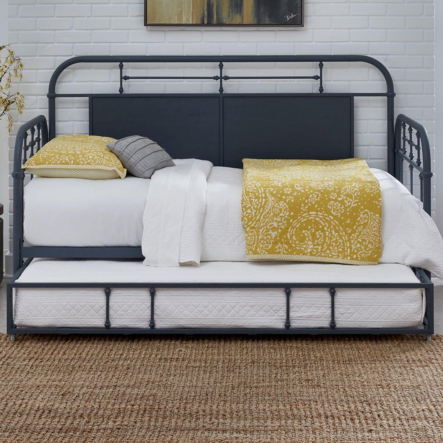  Liberty Furniture Industries Inc. Vintage Series 179-Day Twin Metal Trundle - Navy IMAGE 6