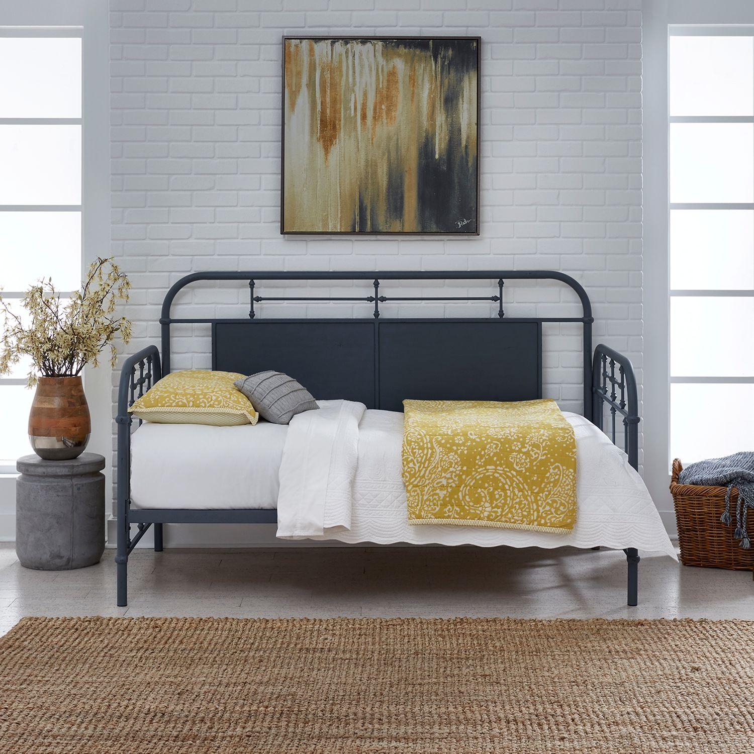  Liberty Furniture Industries Inc. Vintage Series 179-Day Twin Metal Daybed - Navy IMAGE 8