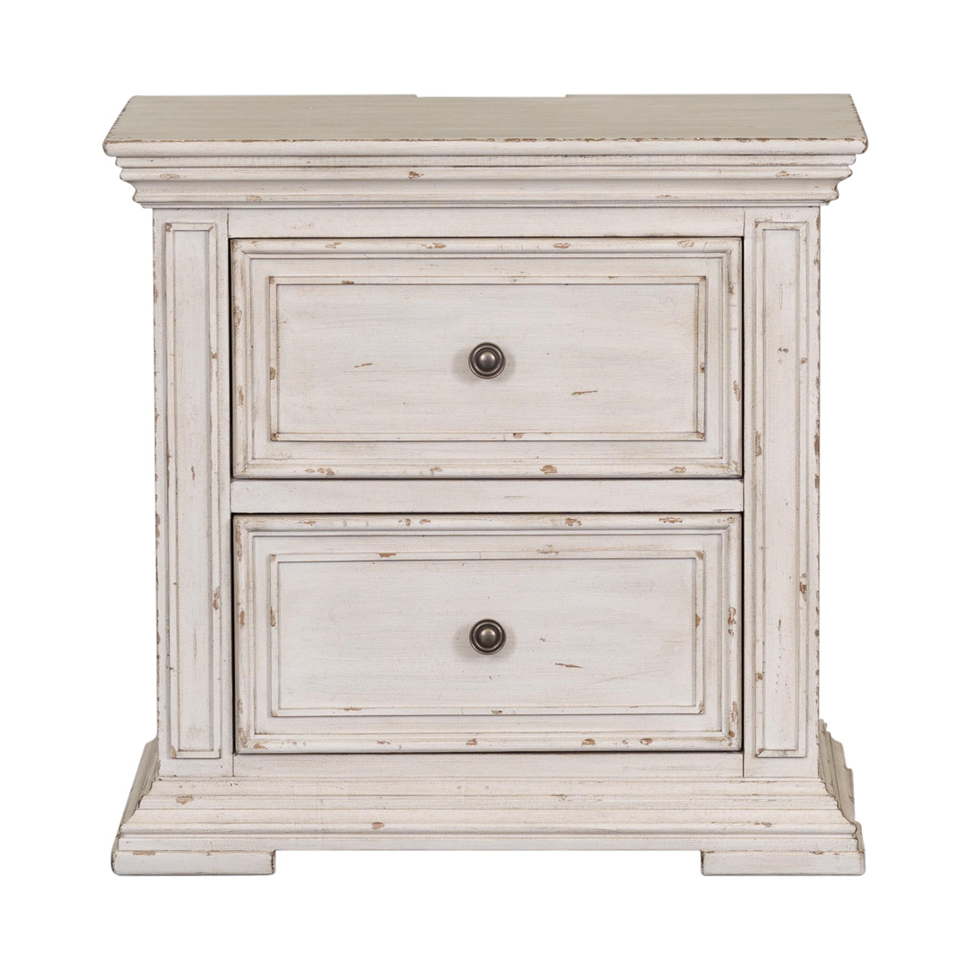 Liberty Furniture Industries Inc. Big Valley 361W-BR62 Bedside Chest w/ Charging Station IMAGE 1