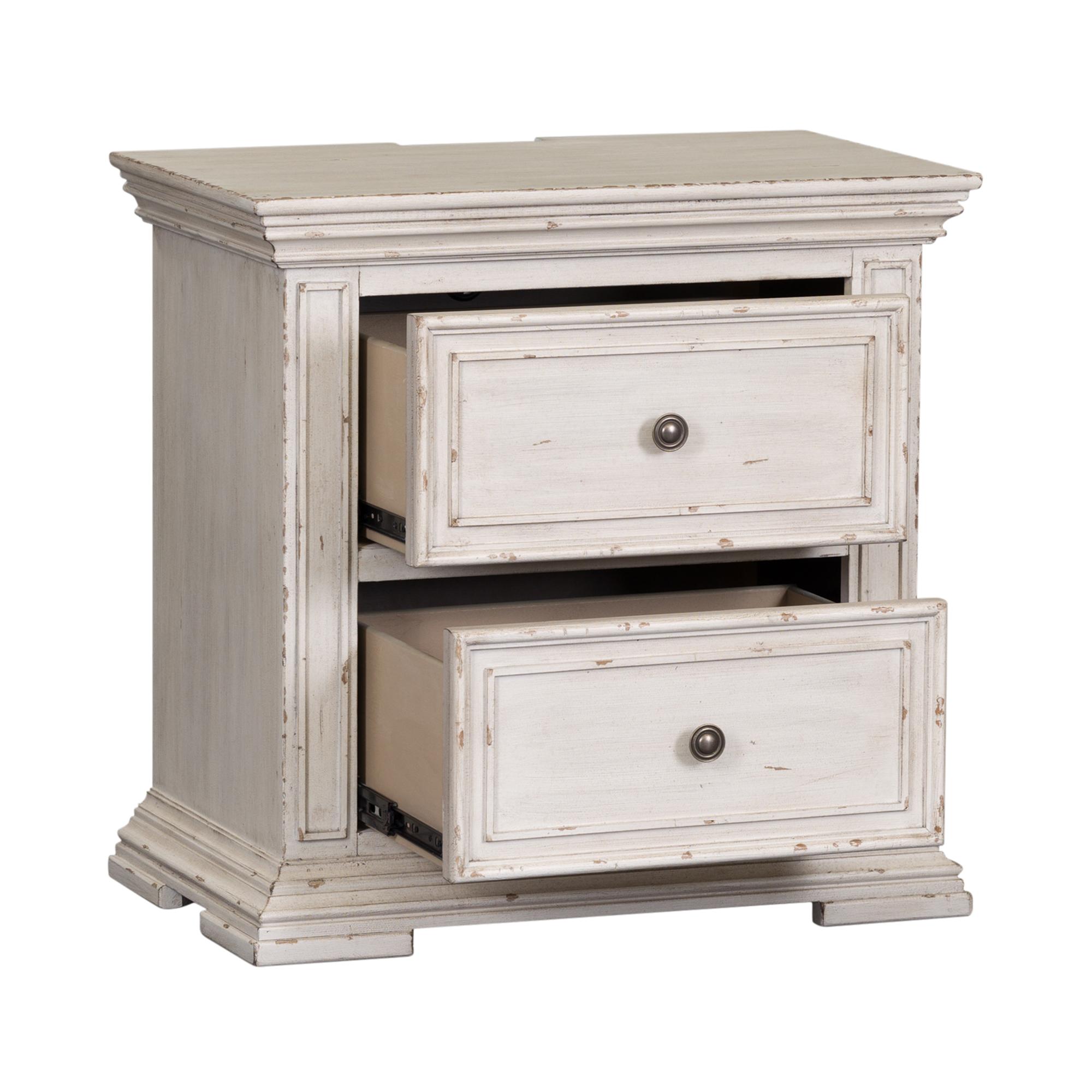  Liberty Furniture Industries Inc. Big Valley 361W-BR62 Bedside Chest w/ Charging Station IMAGE 4