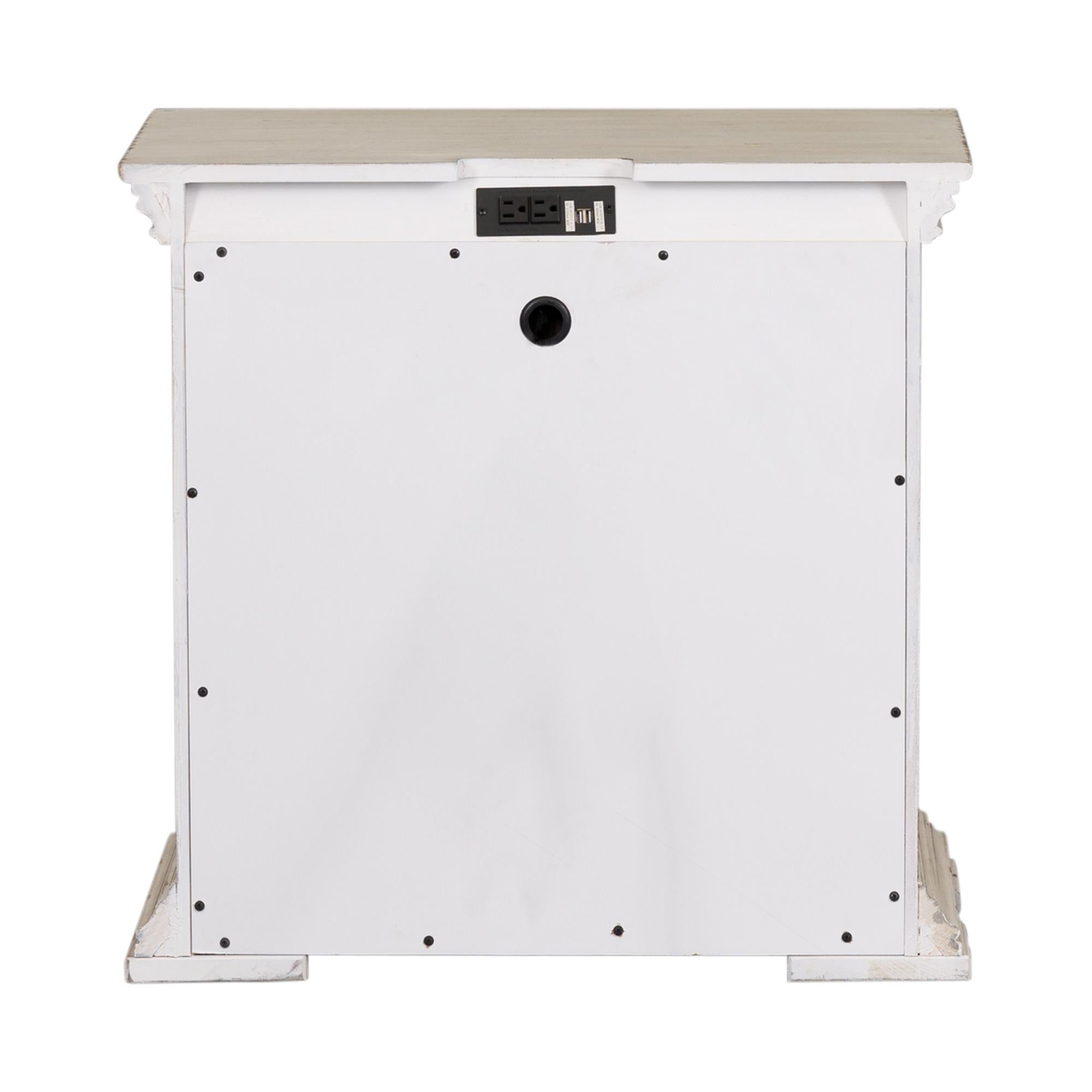  Liberty Furniture Industries Inc. Big Valley 361W-BR62 Bedside Chest w/ Charging Station IMAGE 6
