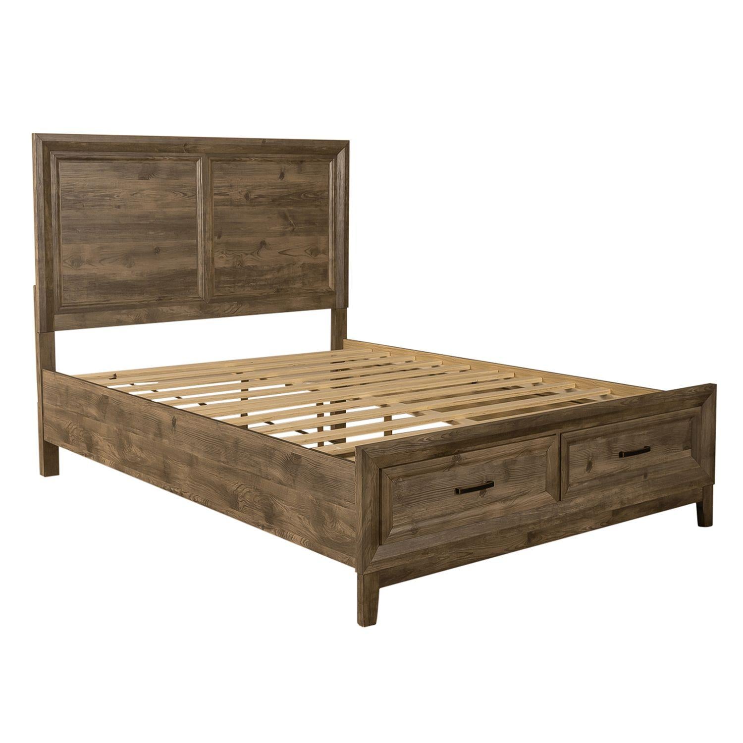  Size_King --  Ridgecrest 384-BR-KSB King Storage Bed IMAGE 1
