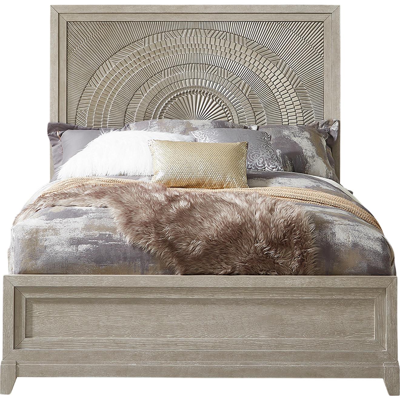  Size_King --  Belmar 902-BR-KPB King Panel Bed IMAGE 1