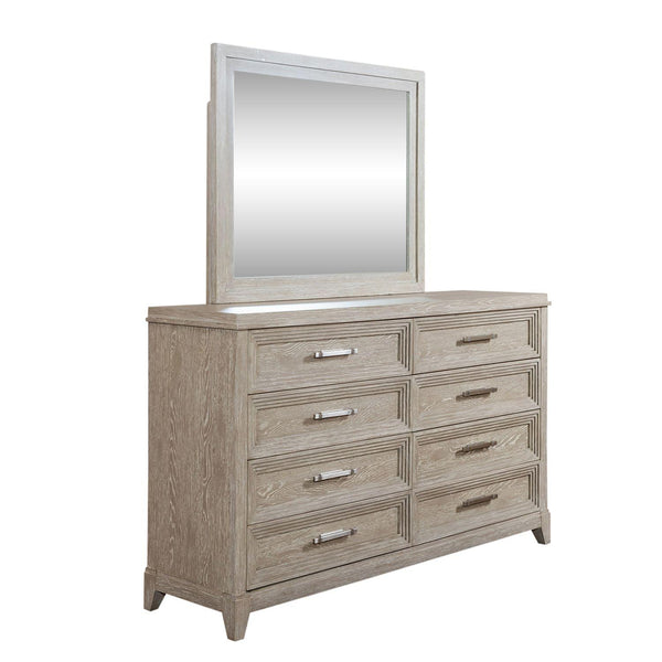 Liberty Furniture Industries Inc. Belmar 902-BR-DM 8-Drawer Dresser & Mirror