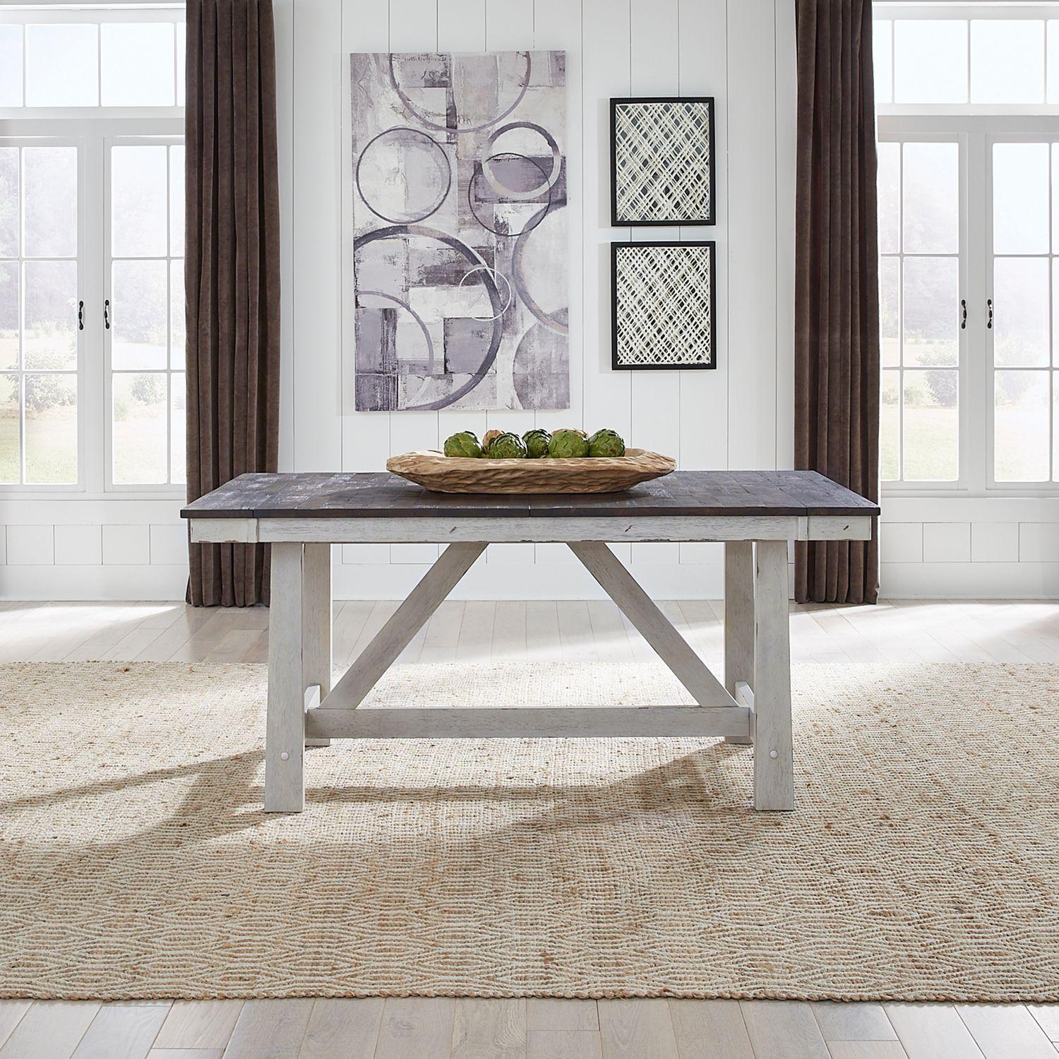  Liberty Furniture Industries Inc. Farmhouse 139WH-T4002 Trestle Table IMAGE 10