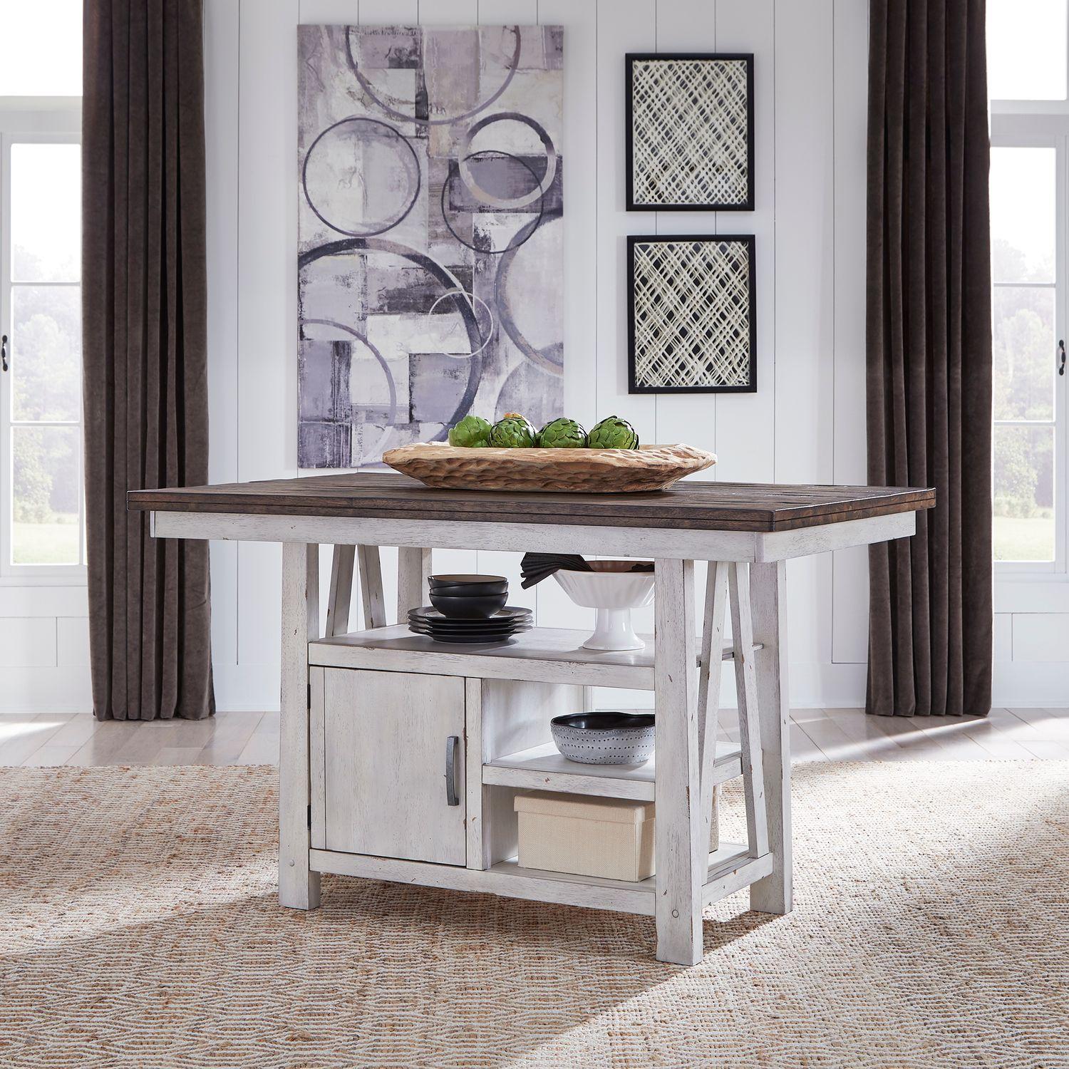  Liberty Furniture Industries Inc. Farmhouse 139WH-GT3660 Gathering Table IMAGE 7