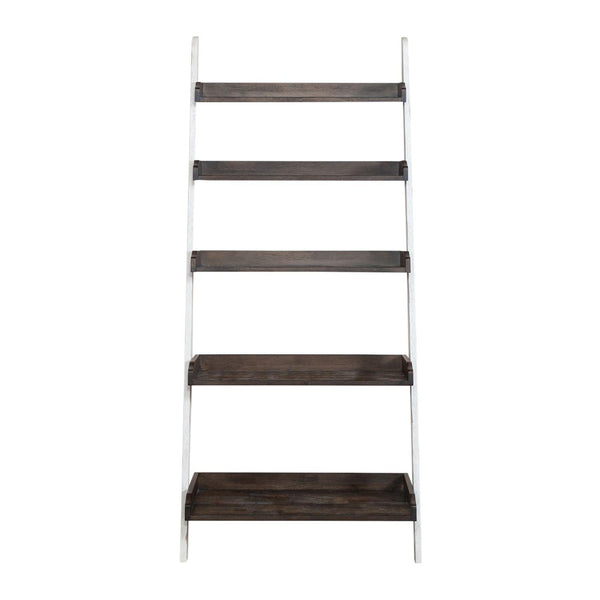 Liberty Furniture Industries Inc. Farmhouse 139WH-BK202 Leaning Bookcase