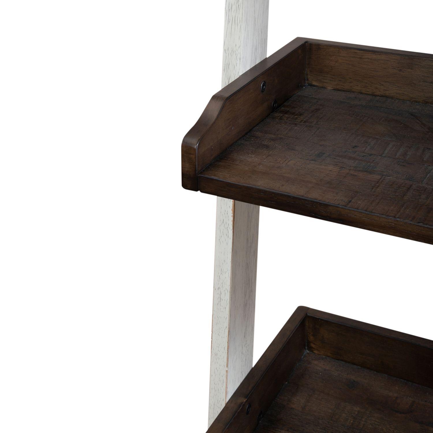  Liberty Furniture Industries Inc. Farmhouse 139WH-BK202 Leaning Bookcase IMAGE 7