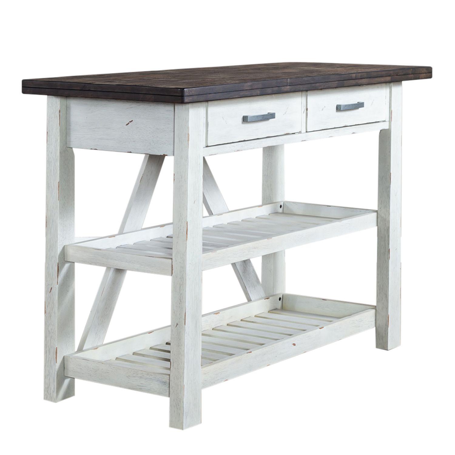  Liberty Furniture Industries Inc. Farmhouse 139WH-SR5536 Server IMAGE 2