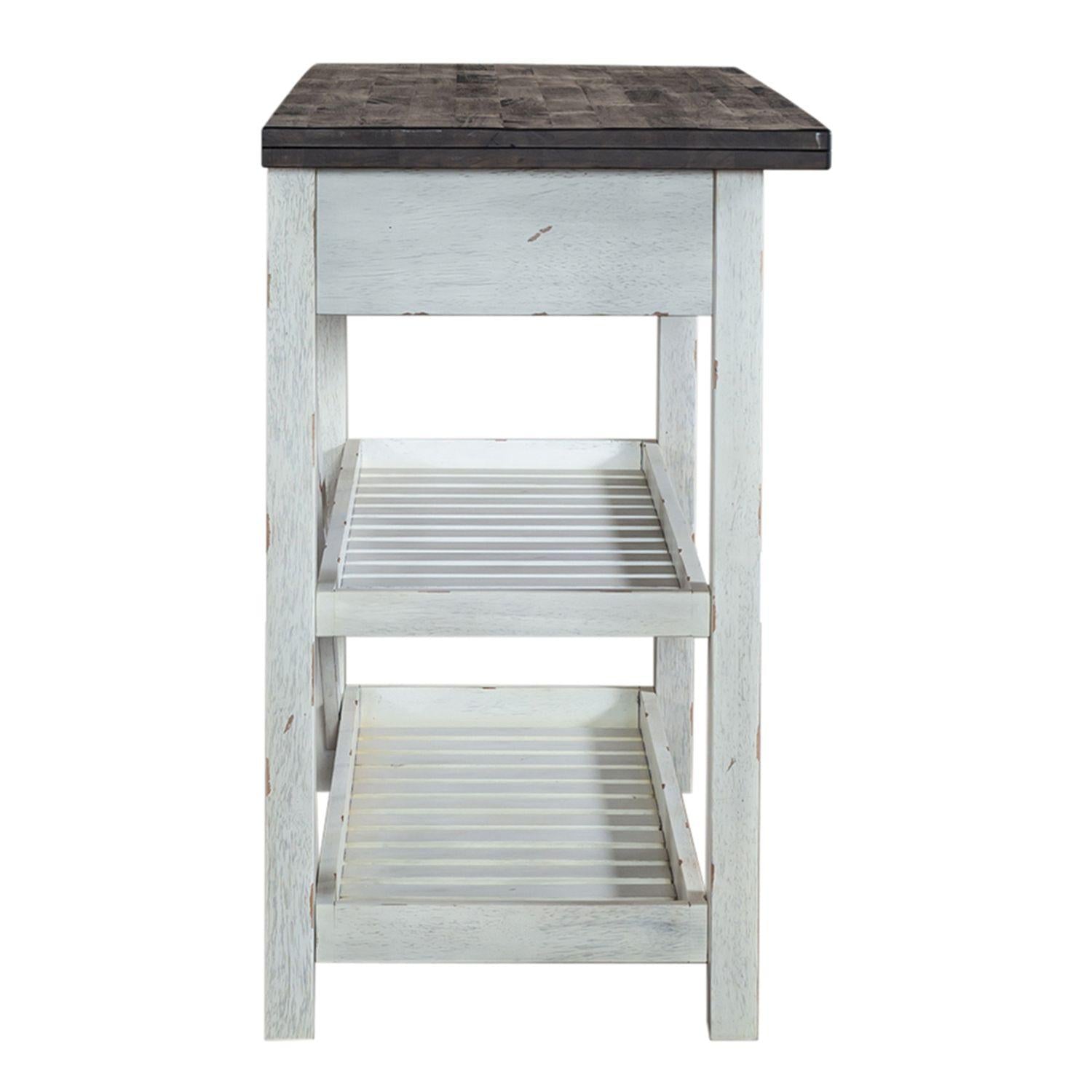  Liberty Furniture Industries Inc. Farmhouse 139WH-SR5536 Server IMAGE 3