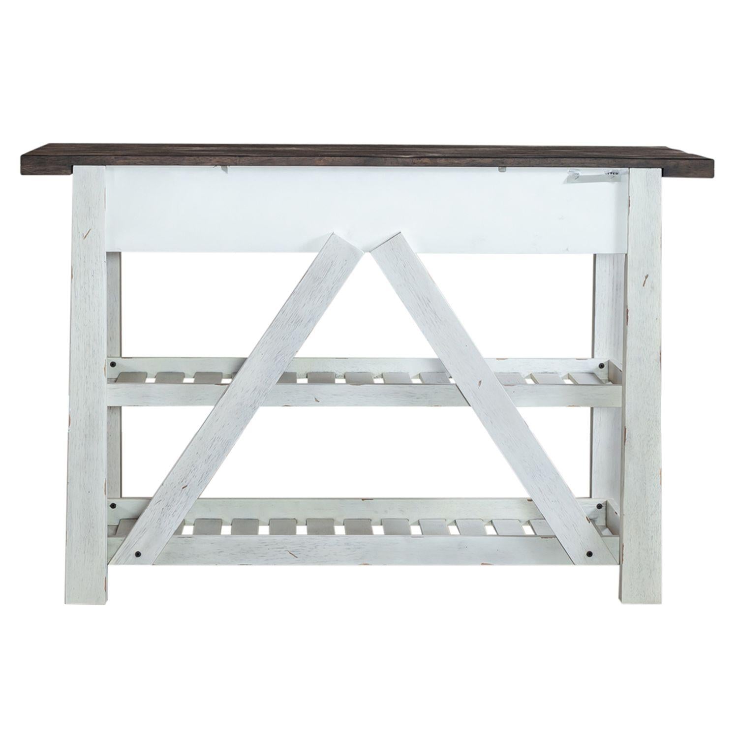  Liberty Furniture Industries Inc. Farmhouse 139WH-SR5536 Server IMAGE 4