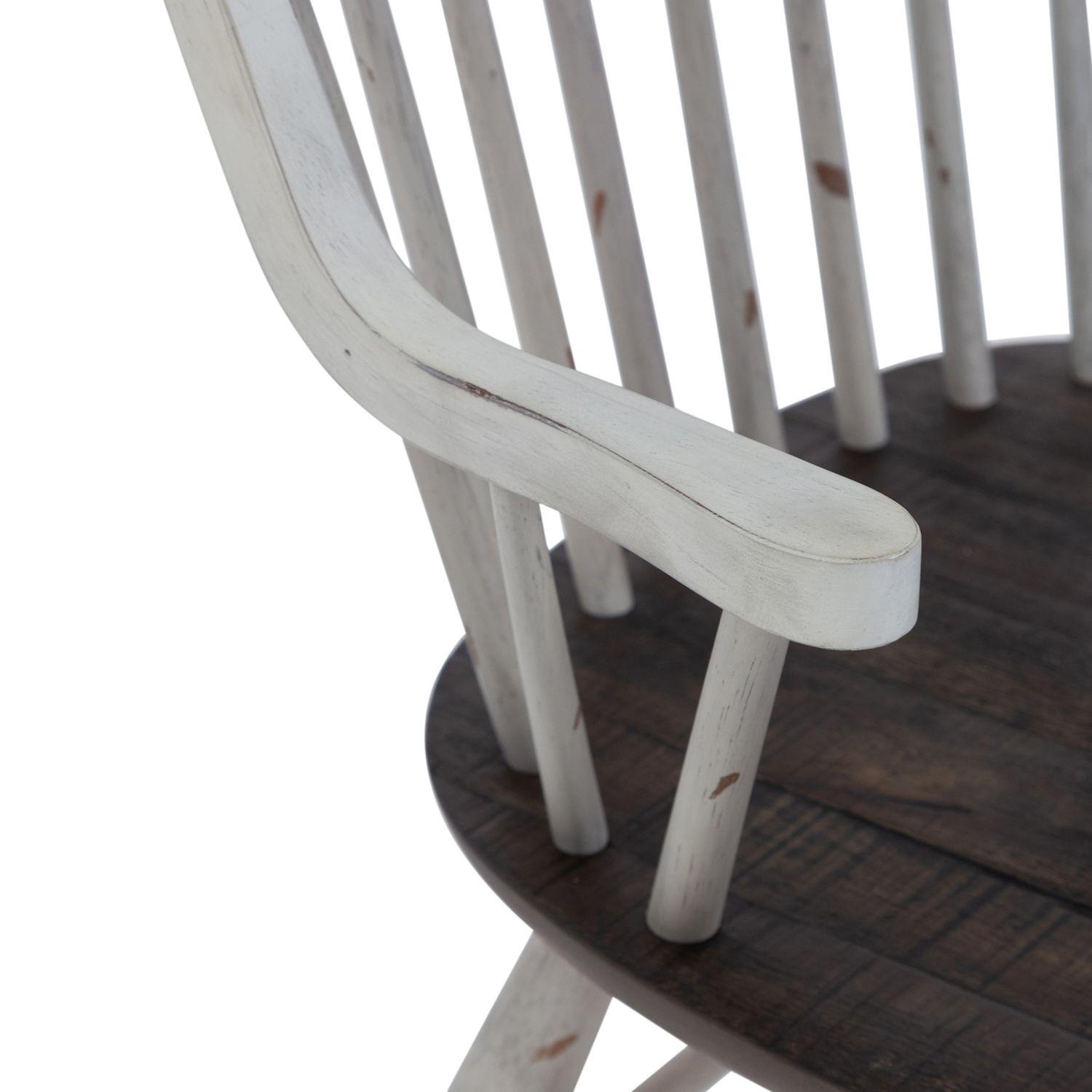  Liberty Furniture Industries Inc. Farmhouse 139WH-C1000A Windsor Back Arm Chair IMAGE 6