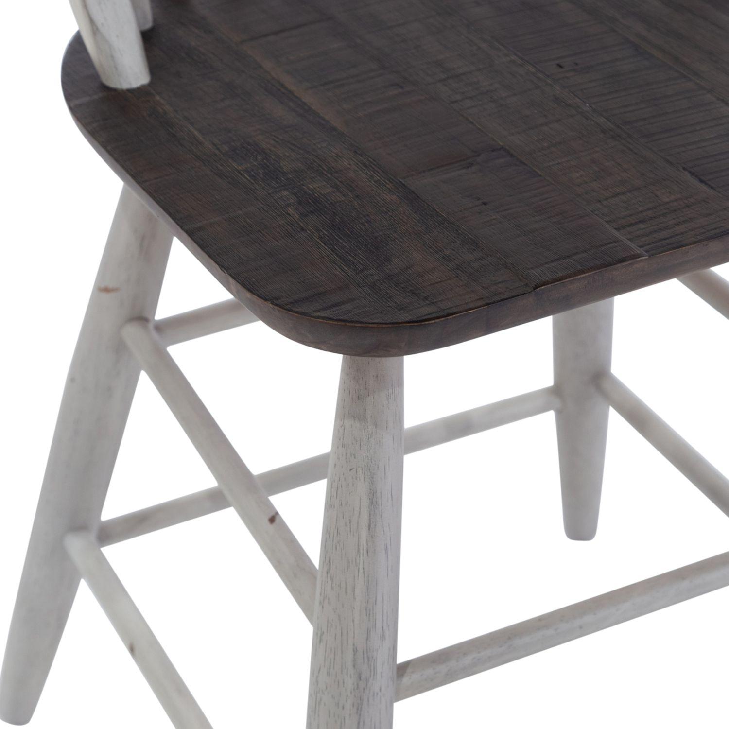  Liberty Furniture Industries Inc. Farmhouse 139WH-B100024 Windsor Back Counter Chair IMAGE 6