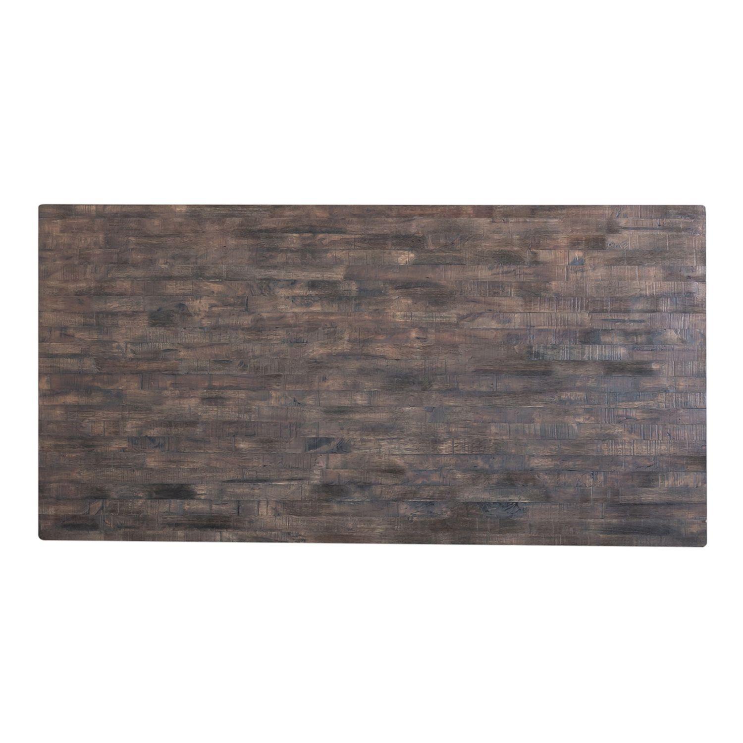  Liberty Furniture Industries Inc. Farmhouse 139WH-T4078 Fixed Top Trestle Table IMAGE 4