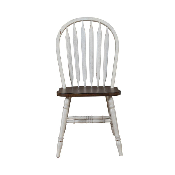 Liberty Furniture Industries Inc. Carolina Crossing 186W-C1000S Windsor Side Chair - White