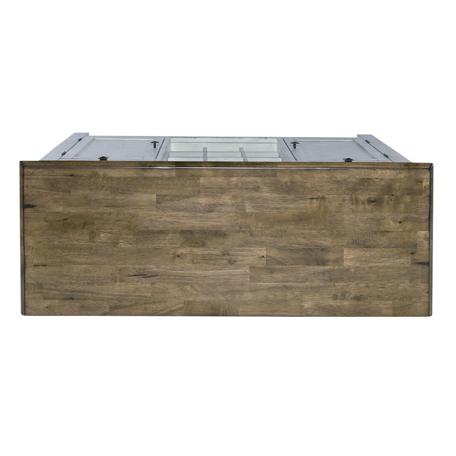  Liberty Furniture Industries Inc. Carolina Crossing 186W-SR4836 Server - White IMAGE 4