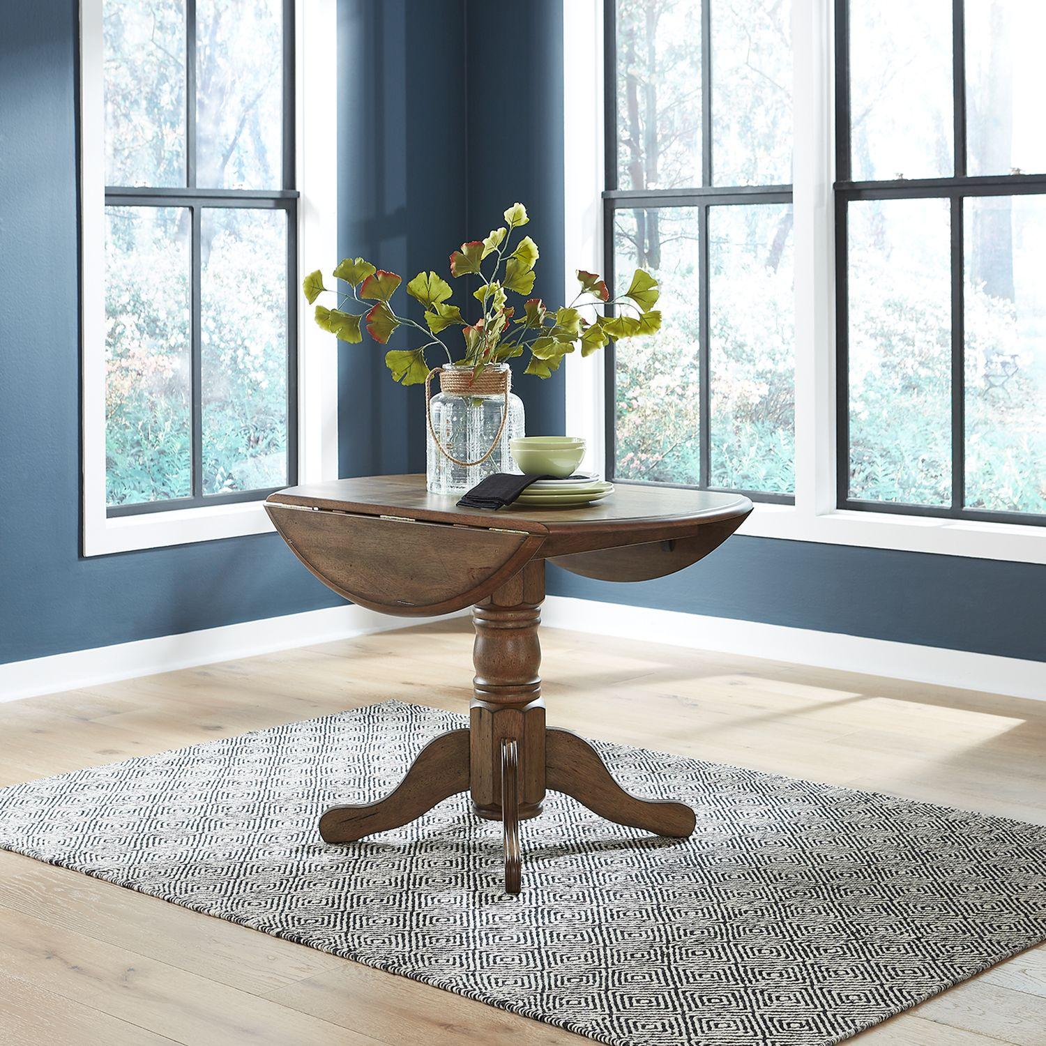  Liberty Furniture Industries Inc. Carolina Crossing 186 Drop Leaf Table - Honey IMAGE 1