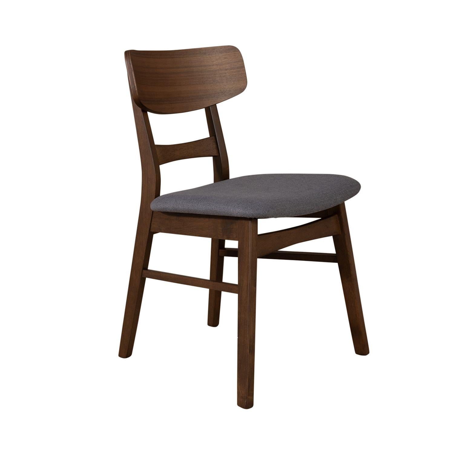  Liberty Furniture Industries Inc. Space Savers 198-C9101S-GY Panel Back Side Chair - Grey IMAGE 2