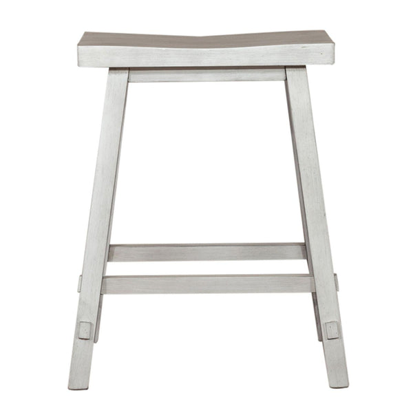Liberty Furniture Industries Inc. Creations 38-B1824 Sawhorse Counter Stool - White