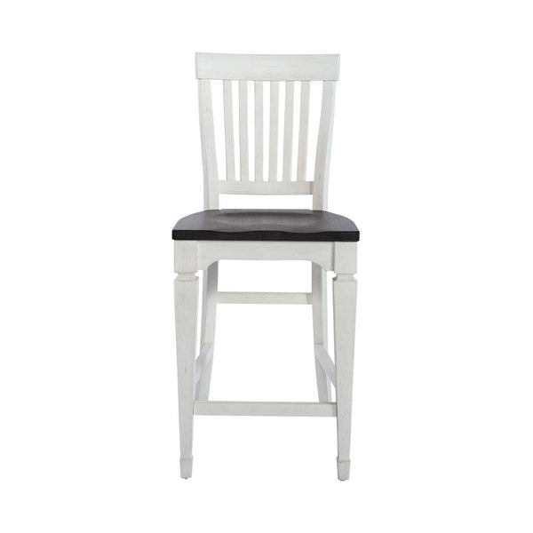 Liberty Furniture Industries Inc. Allyson Park 417-C150024 Counter Height Slat Back Side Chair