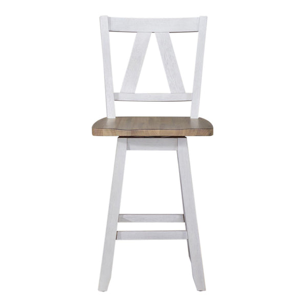 Liberty Furniture Industries Inc. Lindsey Farm 62WH-B250324 Counter Height Swivel Chair