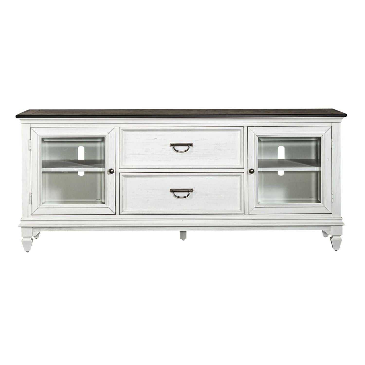  Liberty Furniture Industries Inc. Allyson Park 417-TV72 72 Inch Entertainment TV Stand IMAGE 1