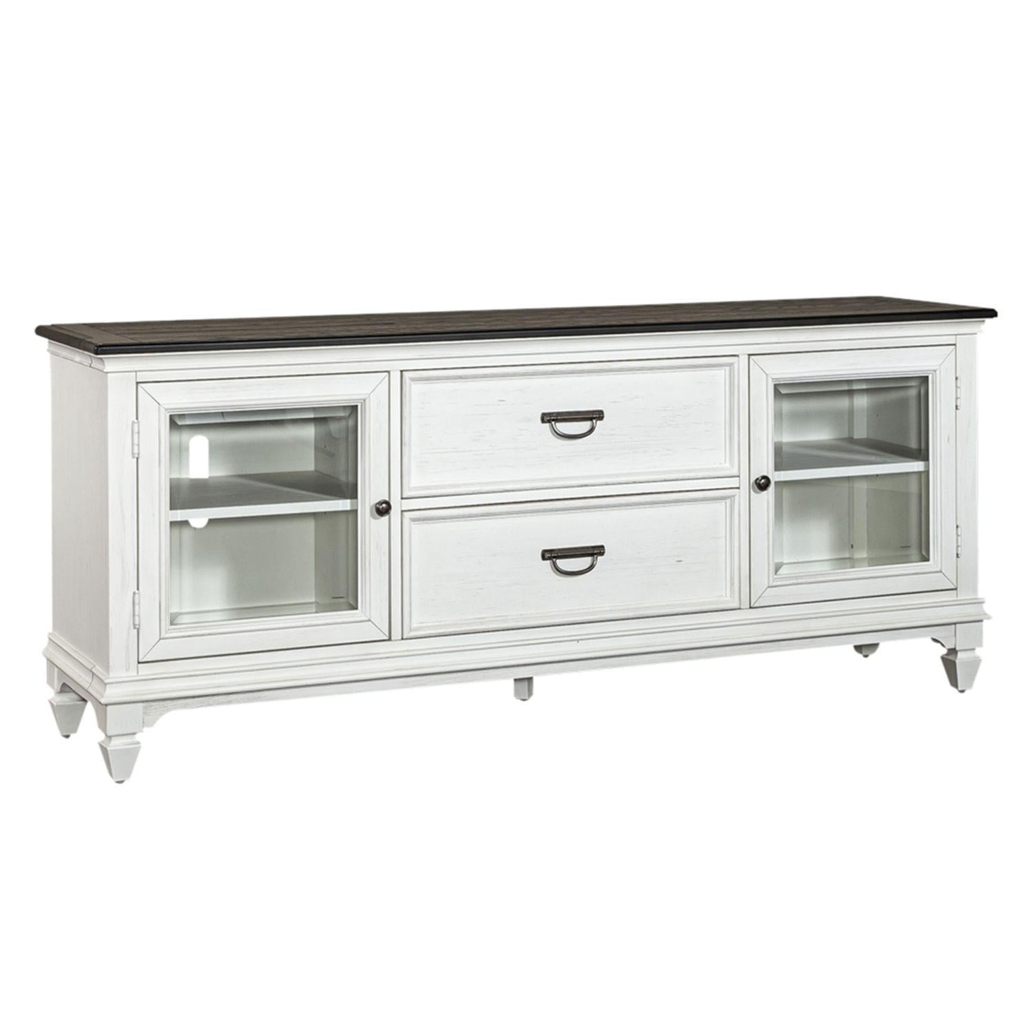  Liberty Furniture Industries Inc. Allyson Park 417-TV72 72 Inch Entertainment TV Stand IMAGE 2