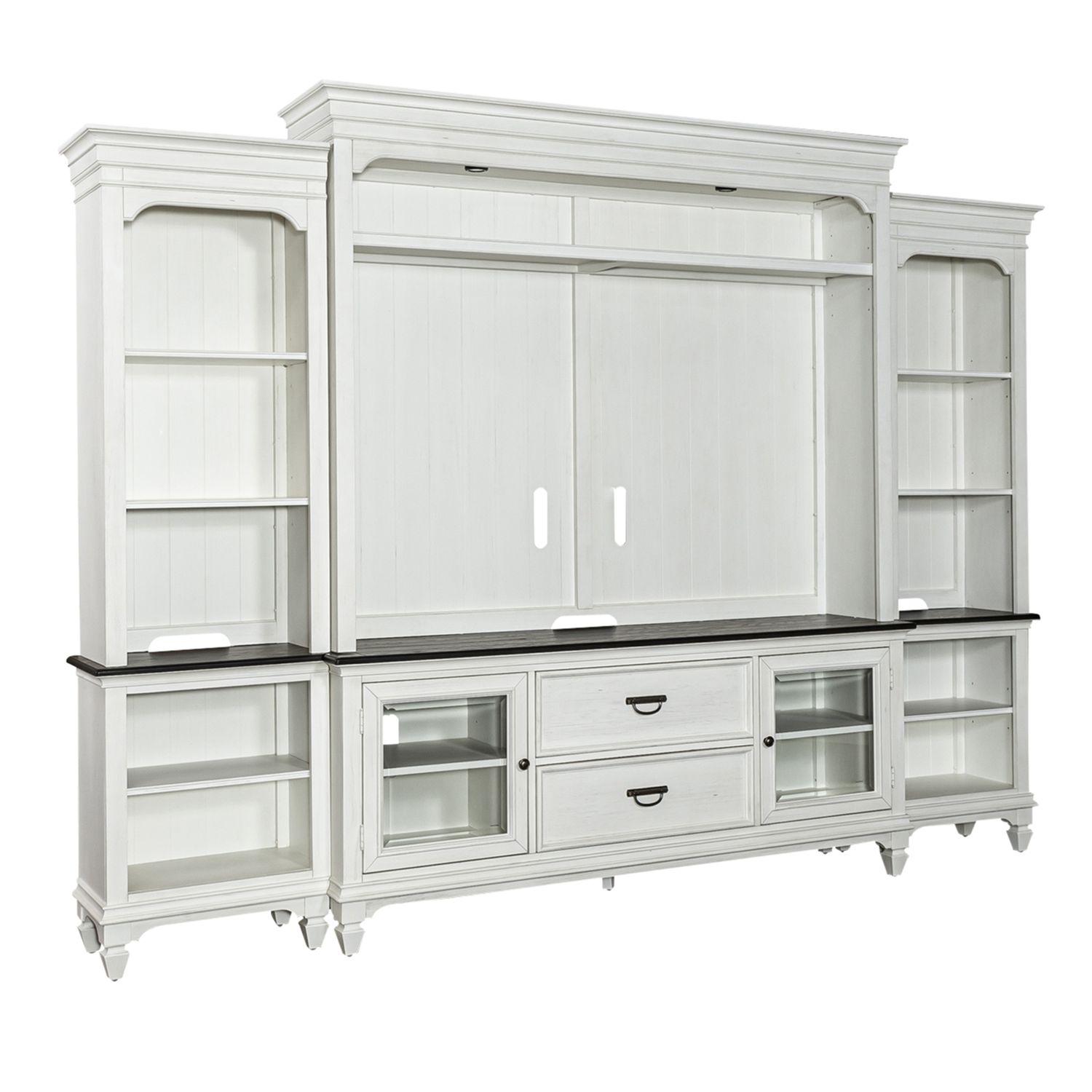  Liberty Furniture Industries Inc. Allyson Park 417-ENT-ECP Entertainment Center with Piers IMAGE 1