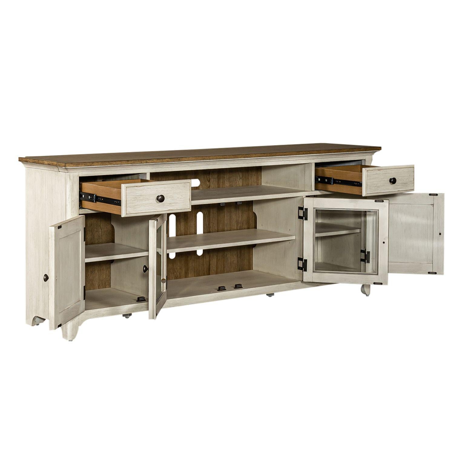  Liberty Furniture Industries Inc. Farmhouse Reimagined 652-TV72 Entertainment TV Stand IMAGE 6