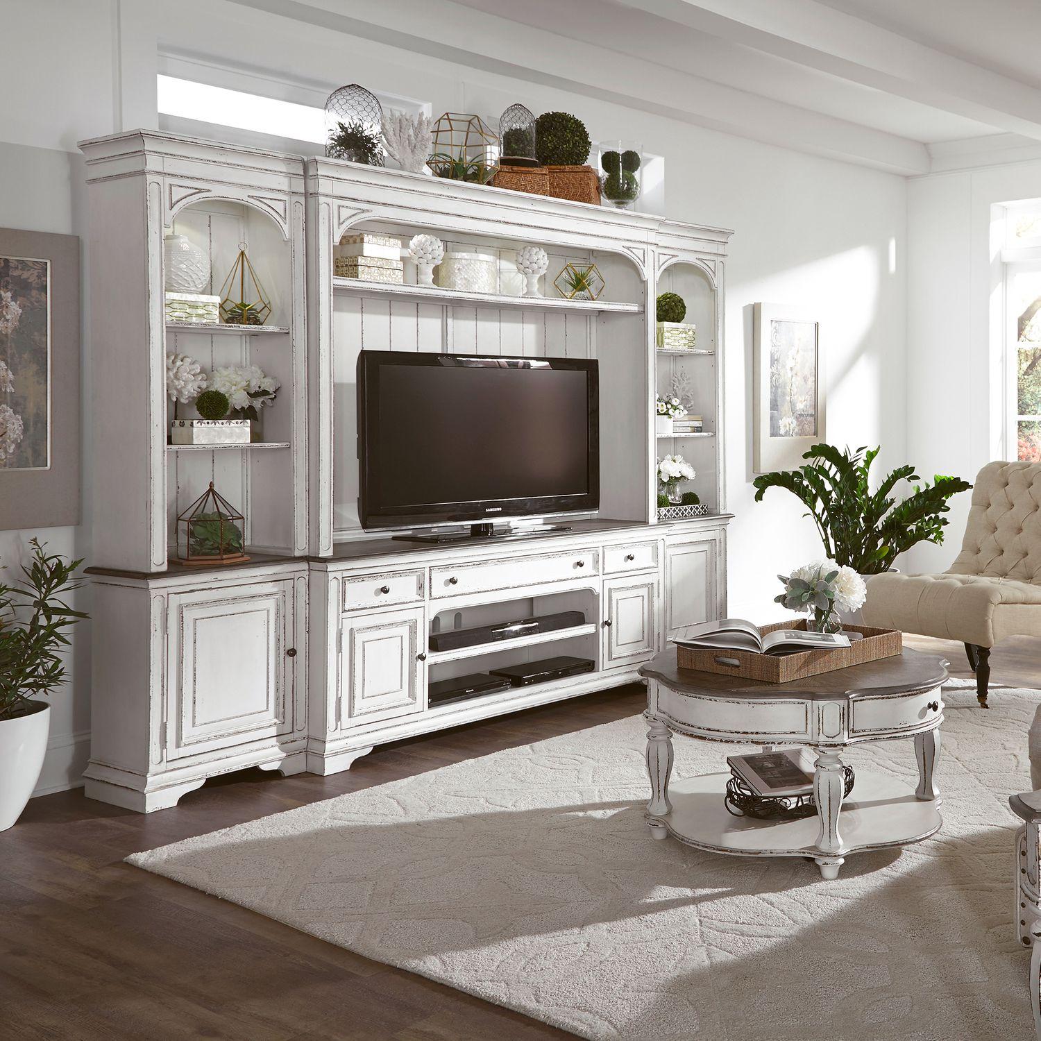  Liberty Furniture Industries Inc. Magnolia Manor 244-EC00 Entertainment Hutch IMAGE 6