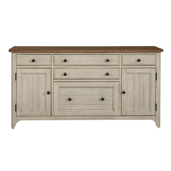 Liberty Furniture Industries Inc. Farmhouse Reimagined 652-HO120 Credenza