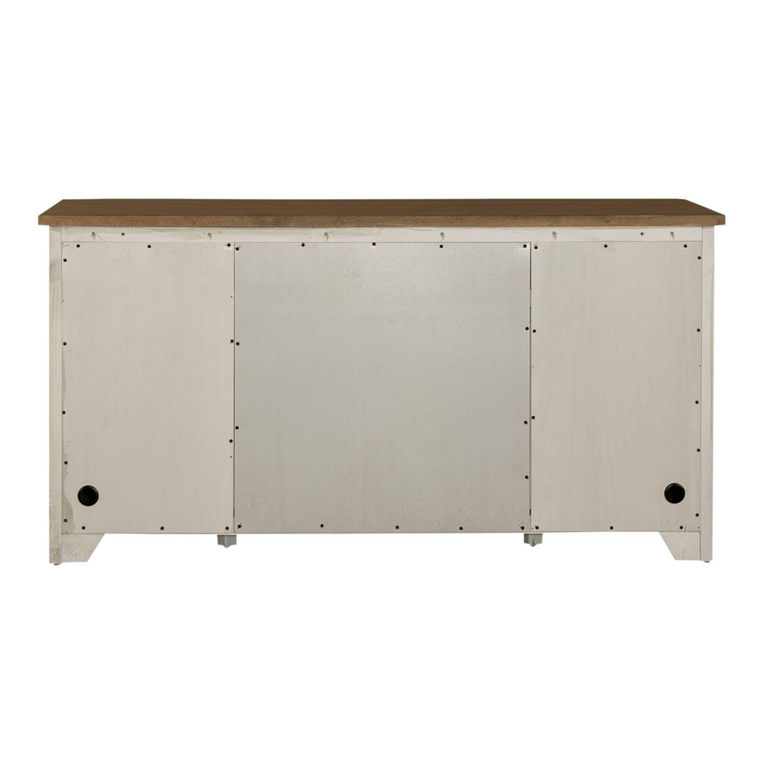  Liberty Furniture Industries Inc. Farmhouse Reimagined 652-HO120 Credenza IMAGE 4